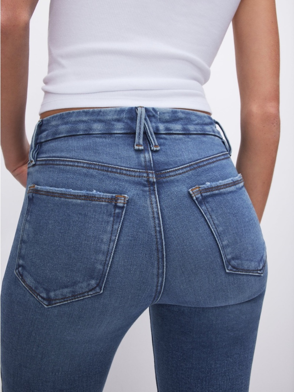 GOOD LEGS STRAIGHT LIGHT COMPRESSION JEANS size 0/25